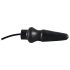 LATEX - Plug Anal Inflável Grande (preto)