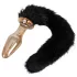 You2Toys - plug anal de vidro com cauda de gatinho