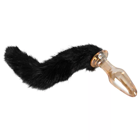You2Toys - plug anal de vidro com cauda de gatinho