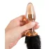 You2Toys - plug anal de vidro com cauda de gatinho