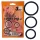 You2Toys - Anel peniano silicone trio - preto