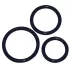 You2Toys - Anel peniano silicone trio - preto