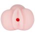 Mini vagina super flexível (natural)