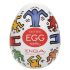 TENGA Egg Keith Haring Dance - Masturbador em formato de ovo (1 unidade)