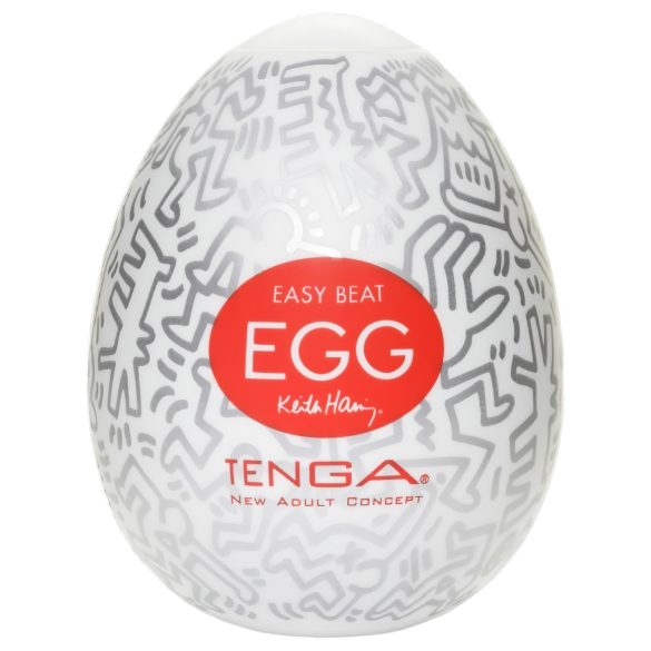 TENGA Egg Keith Haring Festa - masturbador em formato de ovo (1 unidade)