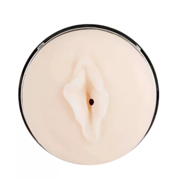 You2Toys - masturbador duplo vagina e ânus - silicone preto
