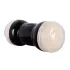 You2Toys - masturbador duplo vagina e ânus - silicone preto