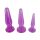 You2Toys - Conjunto de Plugs Anais para Treinamento - 3 peças (roxo)