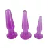 You2Toys - plug anal para treino - kit com 3 peças - lilás