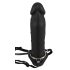 You2Toys - Strap-On Inflável - Dildo oco em silicone (preto)