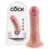 King Cock - dildo realístico 15 cm - cor pele
