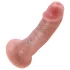 King Cock - dildo realístico 15 cm - cor pele