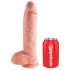 Dildo Realista 25 cm King Cock - Natural