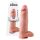 King Cock 12 Polegadas - Grande Dildo (30 cm) - Natural