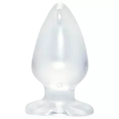 Cristalino - plug anal grande - transparente
