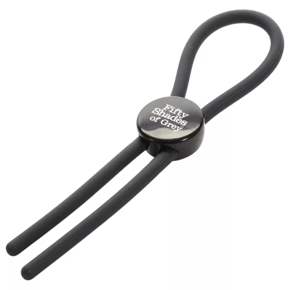 Fifty Shades of Grey - anel peniano ajustável silicone cinza