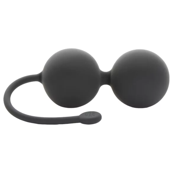 Fifty Shades of Grey - Bola de pompoarismo dupla - Silicone cinza