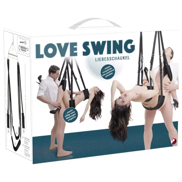You2Toys - balanço erótico para sexo - ajustável - preto