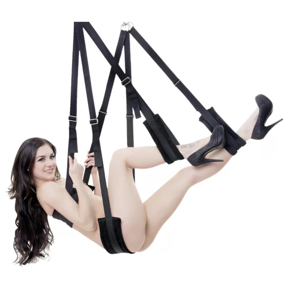 You2Toys - balanço erótico para sexo - ajustável - preto