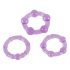 You2Toys - Conjunto de Anéis Penianos "Firmeza Total" - roxo (3 peças)