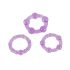 You2Toys - Conjunto de Anéis Penianos "Firmeza Total" - roxo (3 peças)