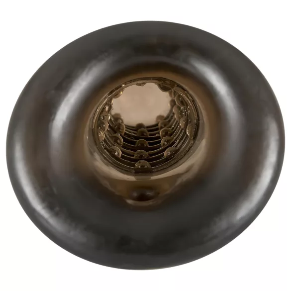 Rebel - capa peniana texturizada - silicone cinza