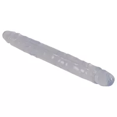 Cristal - dildo duplo - vidro - 34cm