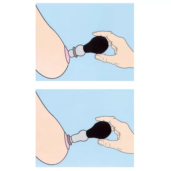 Bomba de sucção para mamilos - conjunto com 2