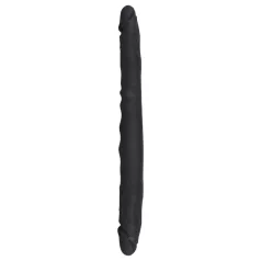 Bad Kitty - dildo duplo de silicone - preto