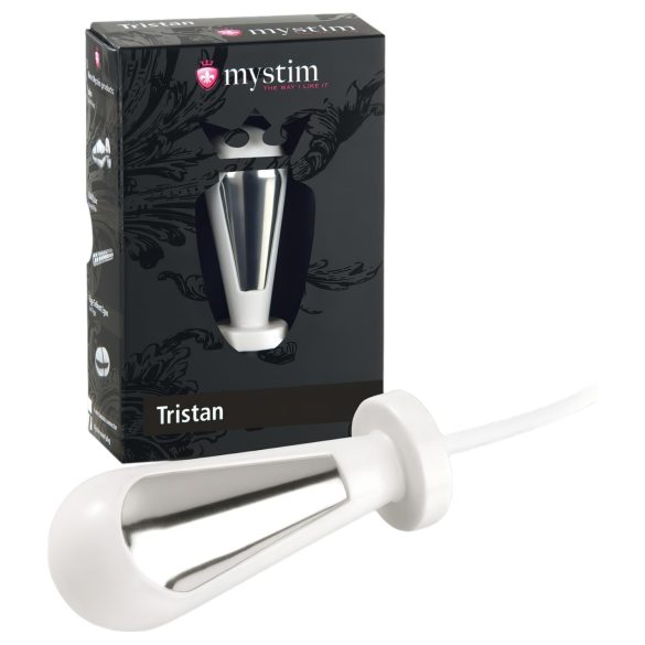 mystim Tristan - plugue elétrico (branco)