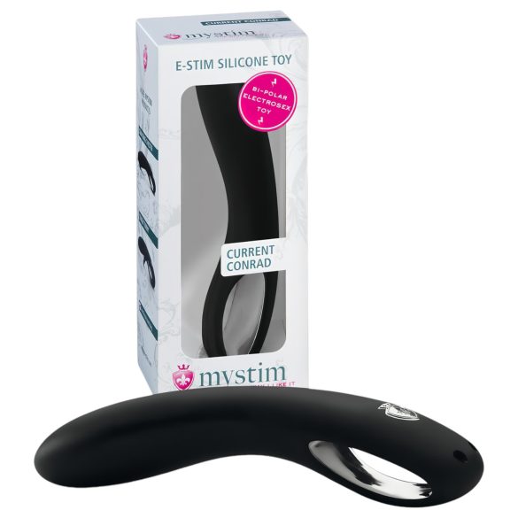 Mystim Current Conrad - Dildo de Silicone Eletroestimulador