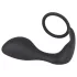 Black Velvets - plug anal com anel peniano - silicone preto