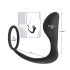 Veludo Negro - Plug Anal com Anel Peniano (Preto)