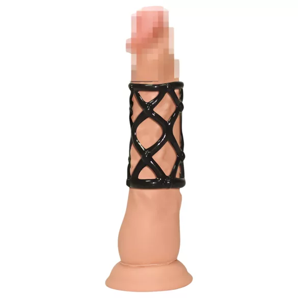 You2Toys - anel peniano - estimulador - silicone preto