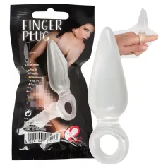 You2Toys - Finger Plug - plug anal de dedo (transparente)