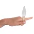 You2Toys - Finger Plug - plug anal de dedo (transparente)