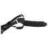 You2Toys - cintaralho com dildo em silicone - preto