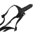 You2Toys - cintaralho com dildo em silicone - preto