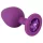 Colorful JOY - plug anal silicone médio - roxo