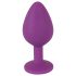 Plug Anal Médio Colorido - Roxo