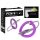 Plug Uretral - Anel de Silicone com Cone Uretral (Roxo-Prata)