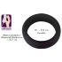 Anel Peniano Black Velvet - 3,8 cm - Preto