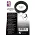Black Velvets - anel peniano grosso 3,8cm - silicone preto