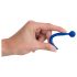 Dilatador Uretral com Esfera de Silicone (Azul)