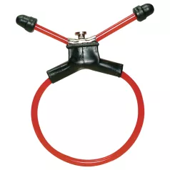 You2Toys - anel peniano ajustável - silicone vermelho