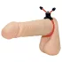 You2Toys - anel peniano ajustável - silicone vermelho