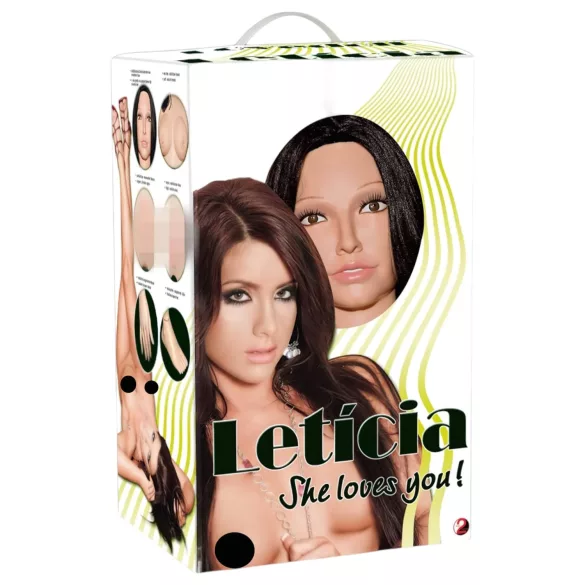 You2Toys - boneca inflável realística Letícia - silicone