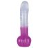 You2Toys - Companheiro Pronto - Dildo de Pênis Artificial (Transparente-Lilás)