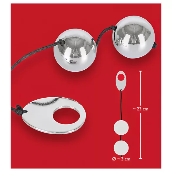 Bad Kitty - bolas tailandesas - metal prateado