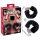 You2Toys - Algemas de Pelúcia com Corrente Longa - Preto